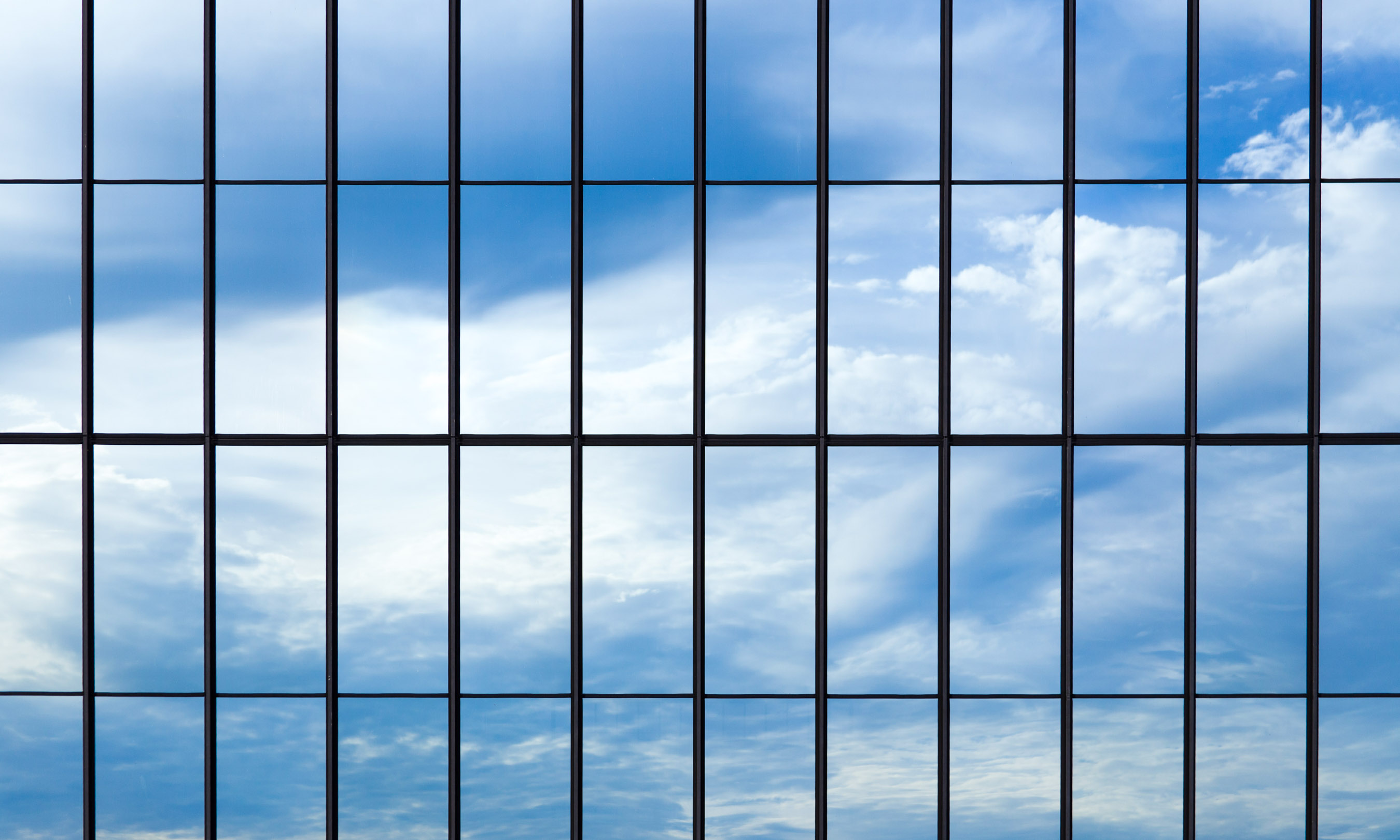 Bell Works New Jersey Exterior Mirror Glass with Cloud Reflection