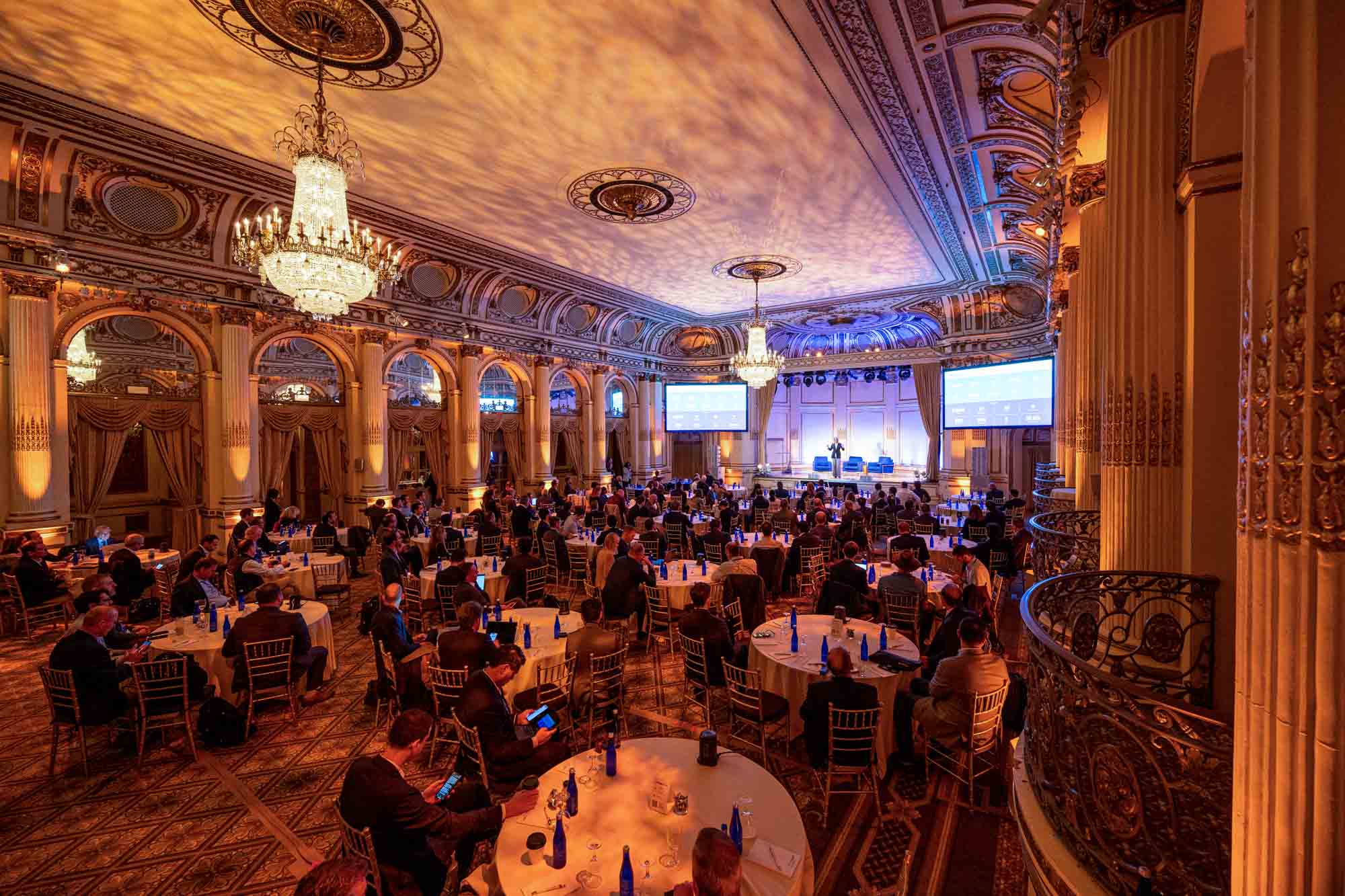 Corporate Event Keynote at the Plaza Hotel Ballroom in NYC