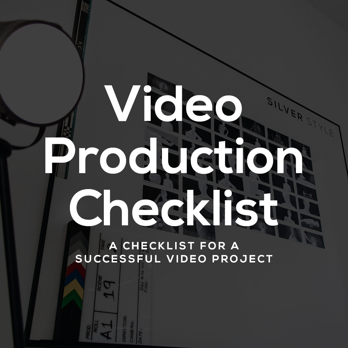 Video Production Checklist Blog